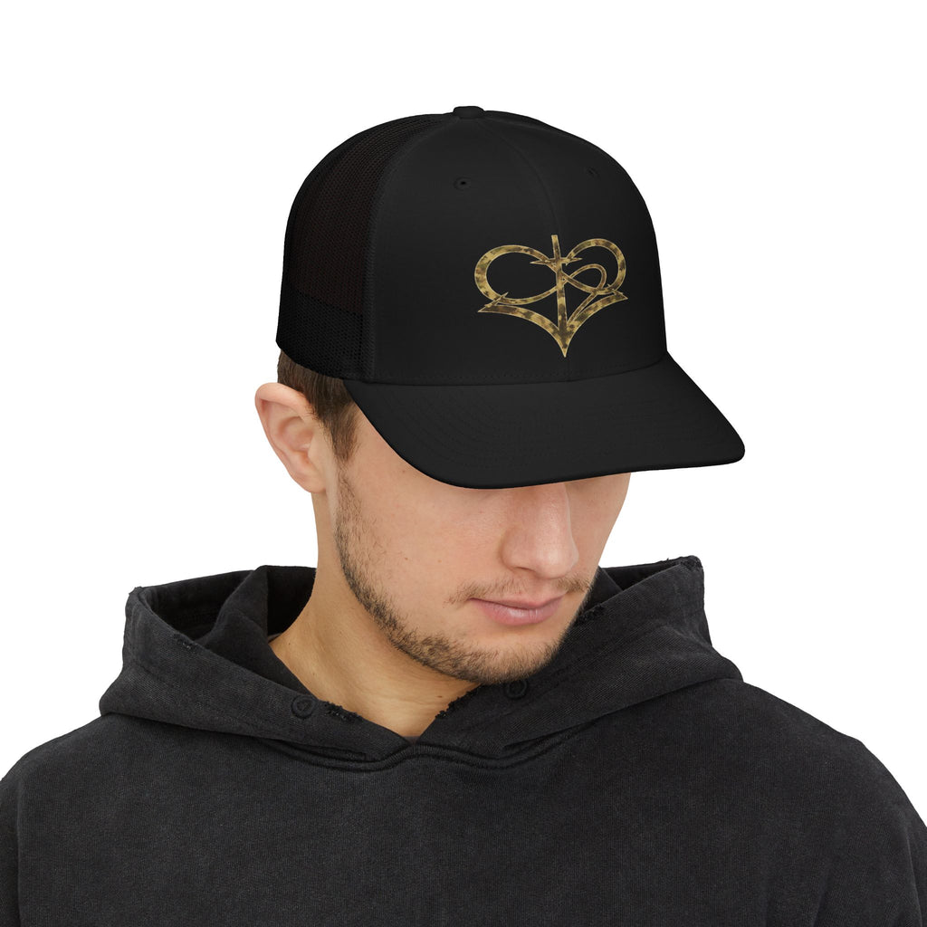 Braced in Faith Logo Trucker Hat