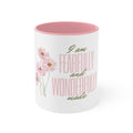 Fearfully and Wonderfully Made Mug | Floral Accent Cup & Inspirational Gift for Her