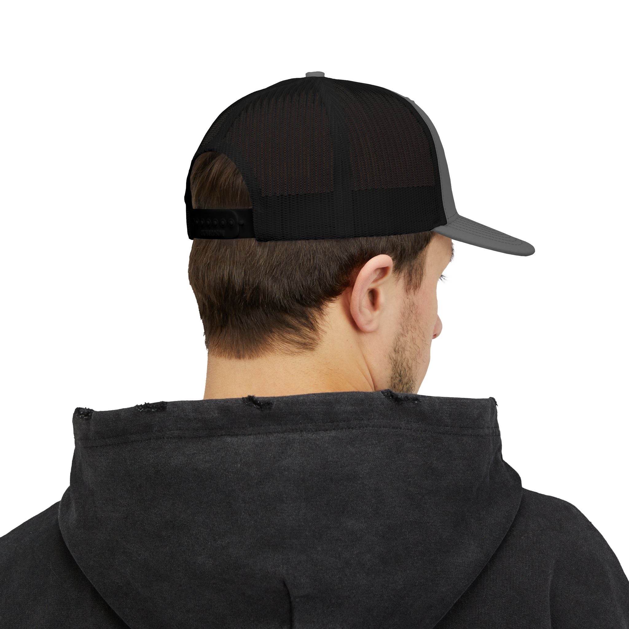 Braced in Faith Logo Trucker Hat
