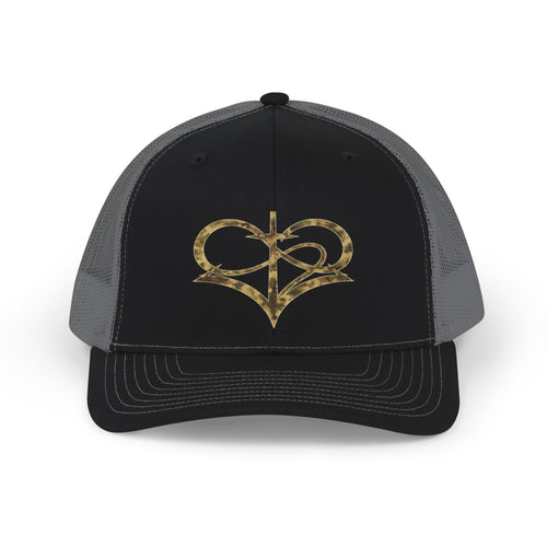 Braced in Faith Logo Trucker Hat